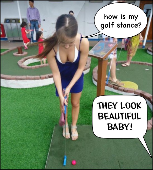 Sexy Golf Babe Memes.